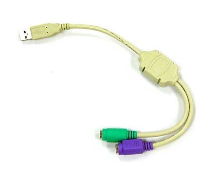 BT-1000 USB to PS/2 for PC Only (Beige)