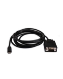61065 3.1 USB Type-C To VGA Male Adapter Cable Black