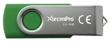 U204G01 4GB USB 2.0 Flash Drive-Green