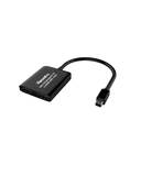 MDP-2HMMST XtremPro Mini DisPlayPort to 2 HDMI MST Hub Black