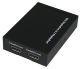 662DP 662DP 1x2 Port , Mini Displayport to 2 Displayport 1.2a 4k2k Powered Splitter-White