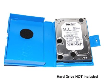 HD-BOX35BKW 3.5" Hard Drive x 3 Protection Boxes