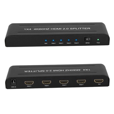 1x4 HDMI 2.0 4K@60HZ/HDCP 2.2