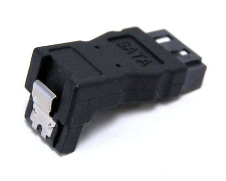 SATA-90MF SATA Male to SATA Female Adapter