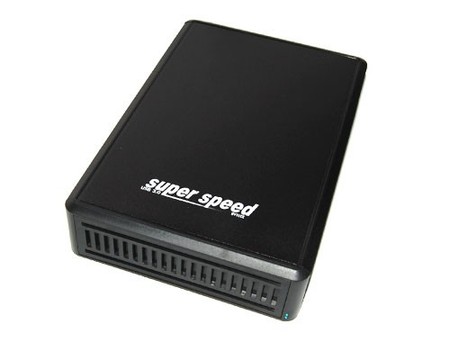 ME-535U3 SuperSpeed USB 3.0 Aluminum 5.25"/3.5" Enclosure, For SATA HDD/DVD