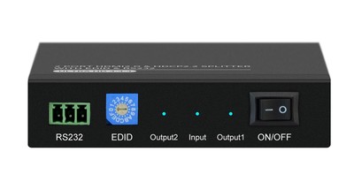 1X2 HDMI2.0 & HDCP2.2 SPLITTER WITH EDID & RS232