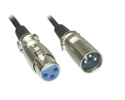 XLR-MF 3 pin XLR Male to 3 pin XLR Female Cable