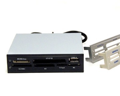 6 slots internal 3.5"Card Reader with AU6370 chip set