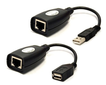 USB-RJ45 USB to RJ45 Extension Adapter, extends up to 150ft
