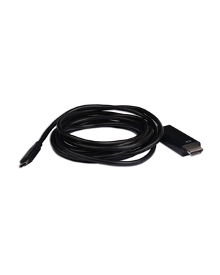 61063 &nbsp;3.1 USB Type-C To HDMI Cable w/ 6.6ft, 2M Cable Black