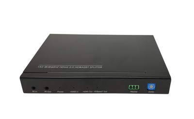 1X2 4K 60HZ HDMI 2.0 HDBASET EXTENDER 100M TRANSMITTER