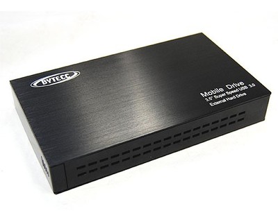 HD-35SU3-BK USB 3.0 Aluminum Easy-Open External Enclosure for 3.5" SATA Hard Drive (Black)