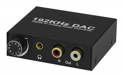 61089 192KHZ DIGITAL TO ANALOG AUDIO CONVERTER