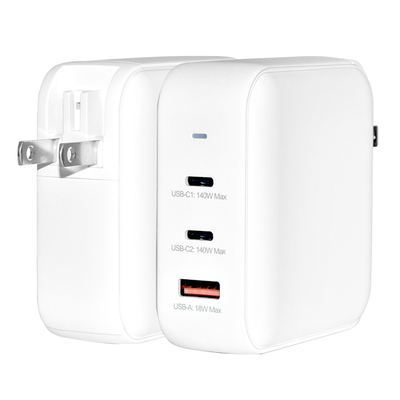 140W Gallium Nitride Charger GaN Multi Port Simultaneous Fast Charging Source