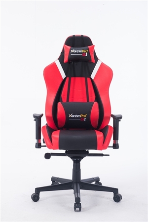 G1 22052 High-back GAMING CHAIR (BLACK+RED)