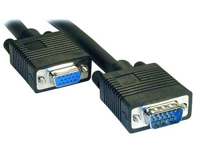 VGA-MF VGA Male to VGA female Cable with Ferrites