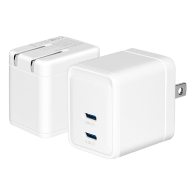 35W Gallium Nitride Charger GaN Multi Port Simultaneous Fast Charging Source